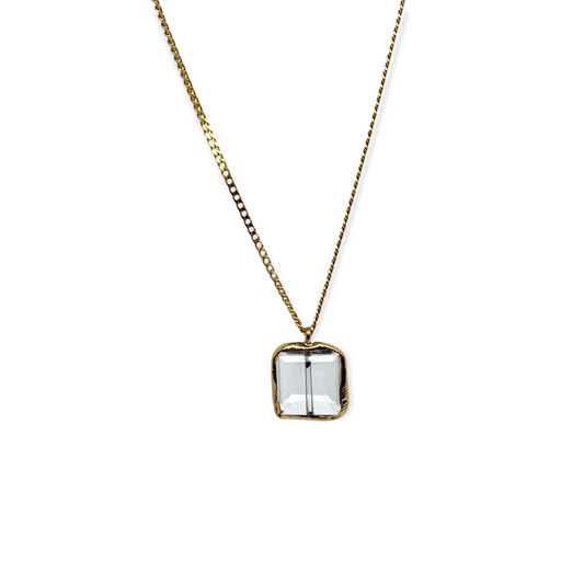 Crystal Gold Necklace