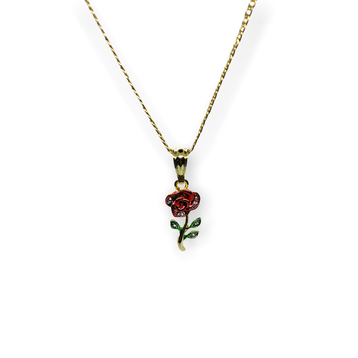 Classic Rose Necklace